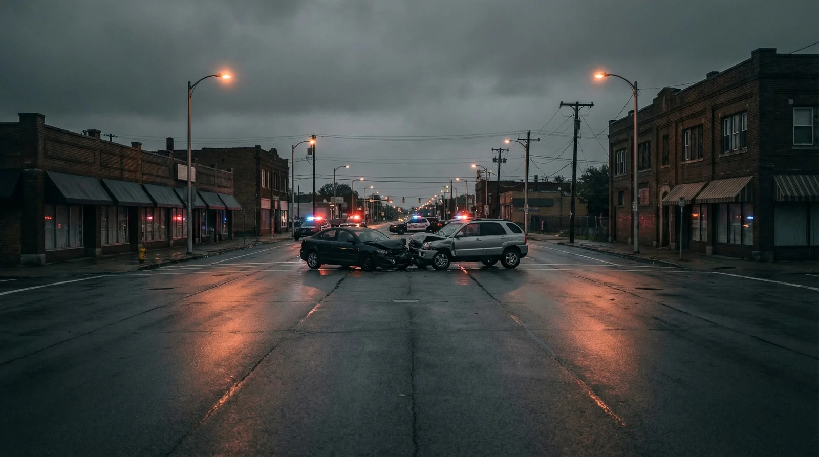 Euclid Avenue and the Forest Hill neighborhood in East Cleveland, Ohio
