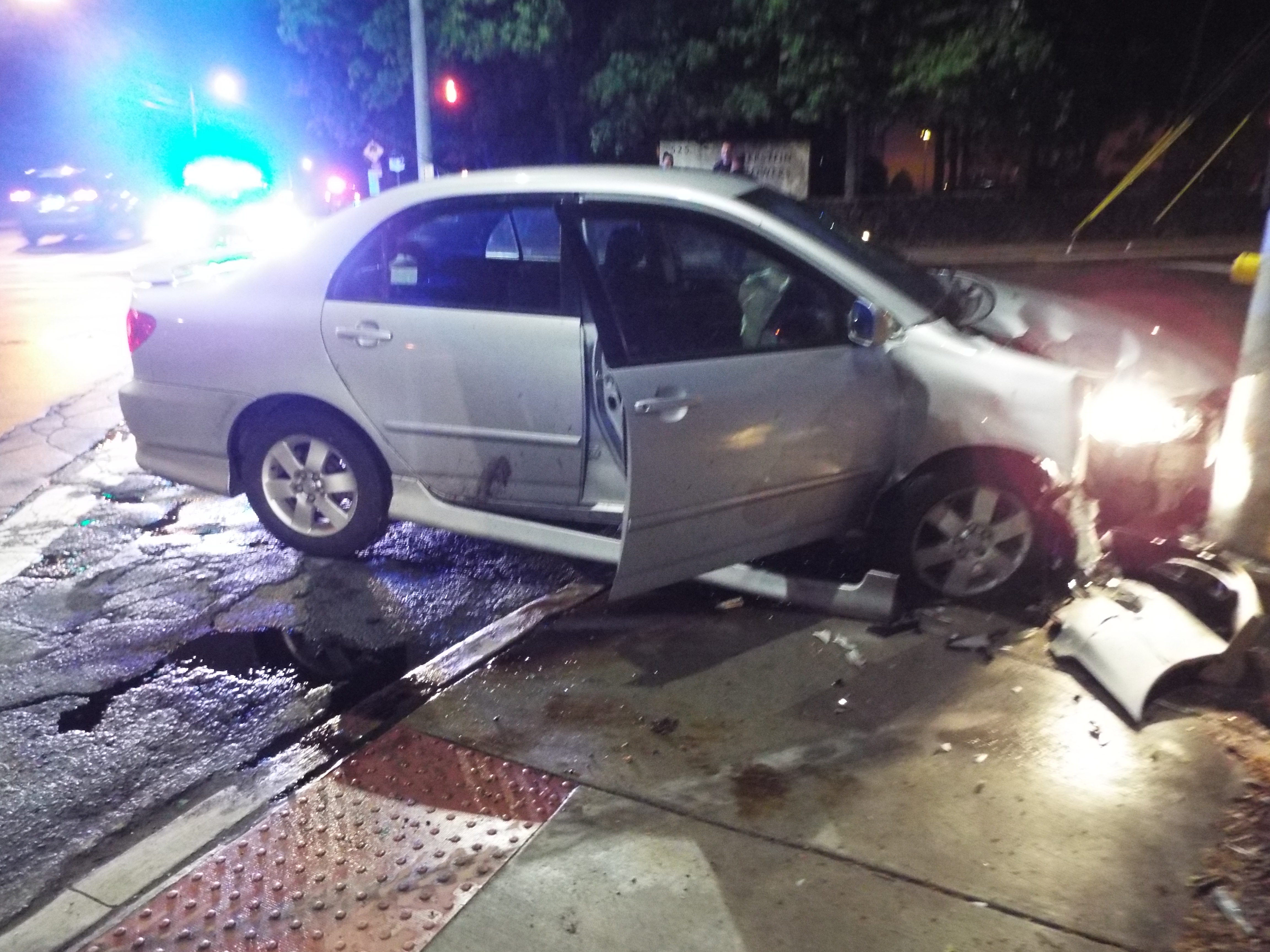 Winter road accidents rate in Ohio