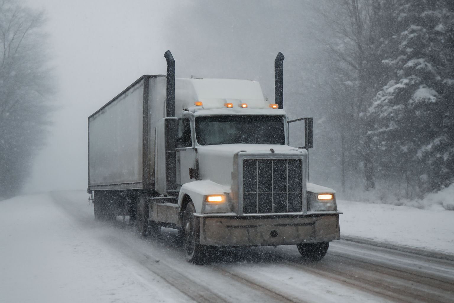 Winter Truck Accidents in Ohio: Why They’re More Dangerous Than Car Wrecks