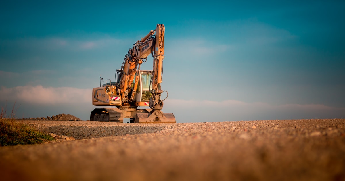 Caution signs and lane closures marking a summer road construction zone in Ohio